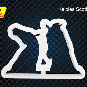 Kelpies Scotland Icing Fondant Cutter: För tårtdekorationer och skulpterade skapelser av polymerlera