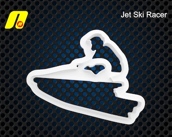 Jet Ski Racer Fondant Ausstecher: Zur Dekoration von Torten & Polymer Clay Skulpturen