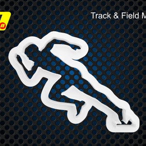 Track & Field Runner Icing Fondant Cutter: For Cake Decoration