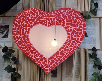 Heart shaped mirrors, glass mosaic, mosaic mirror, mosaic heart, mirrors shapes, design mirror, wall mirror