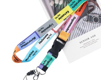 Crit Care Lanyard | Colorful and Practical Accessory for Healthcare Heroes