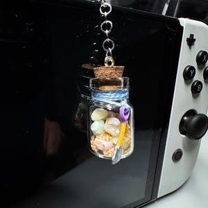 Switch Charms, Cozy Gamer Gifts, ACNH Keychain, ACNH Merch, Cozy Gamer Accessories, Switch Decoration, Gamer Gifts, Dust Plug Charm,