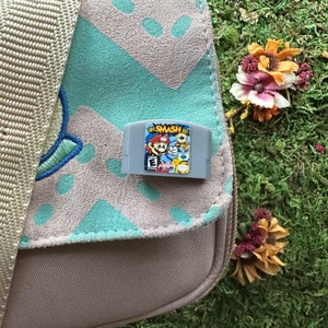 Video Game Pins, Nintendo Pin, Gamer Pins, Gamer Gift, Mario Pins, Super Mario Gifts, Retro Pins, Retro Badge, N64, Enamel Pins, Nintendo