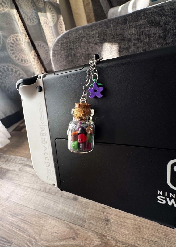 Nintendo Switch - charm Switch Charm, Zelda Charm, Switch Accessories, Dust Plug