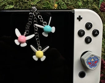Switch Charm, Zelda Charm, Switch Accessories, Dust Plug