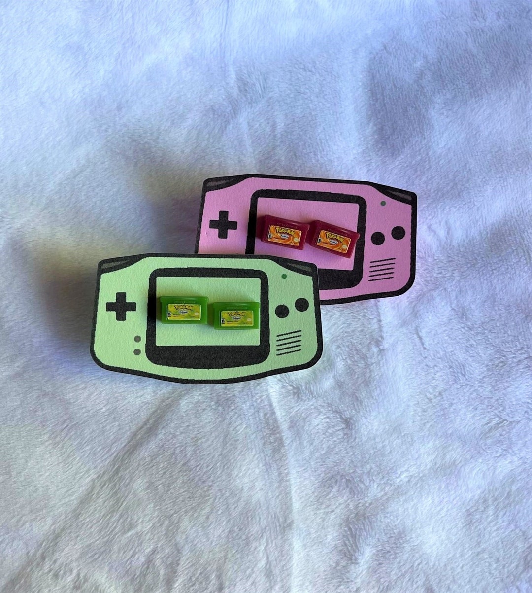 Gameboy Game Jewelry, Pokemon Earrings, Pokemon Jewelry, Gameboy ...