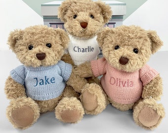 Personalised Traditional Teddy Bear