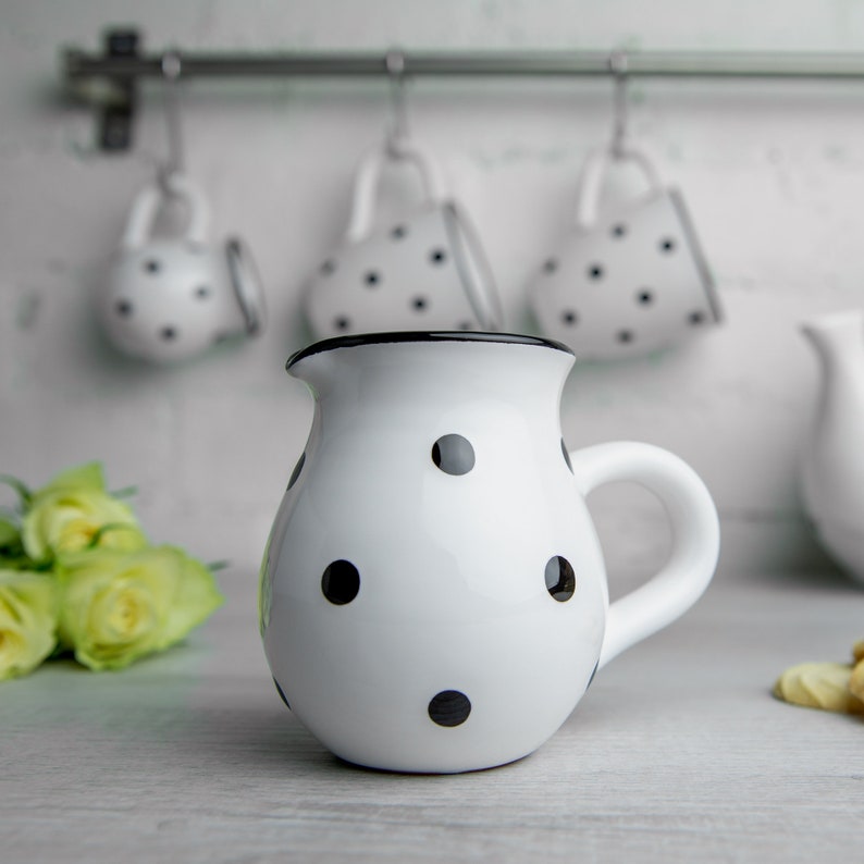 Ceramic Milk Jug Creamer Gravy Jug Handmade Pottery with Etsy