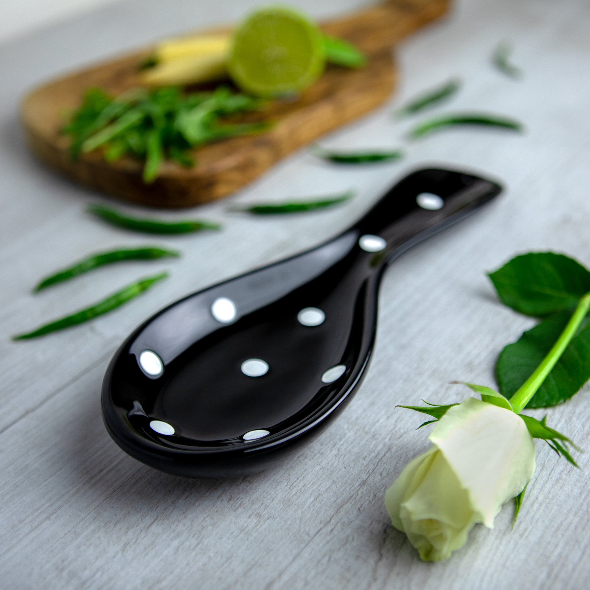 Ceramic Spoon Rest Spoon Holder Kitchen Cooking Utensil Etsy