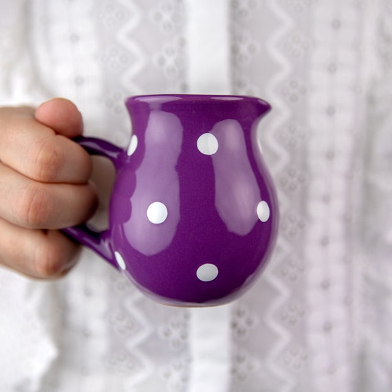 Ceramic Pitcher Purple Creamer Jug Ceramic Pitcher Purple Creamer Jug