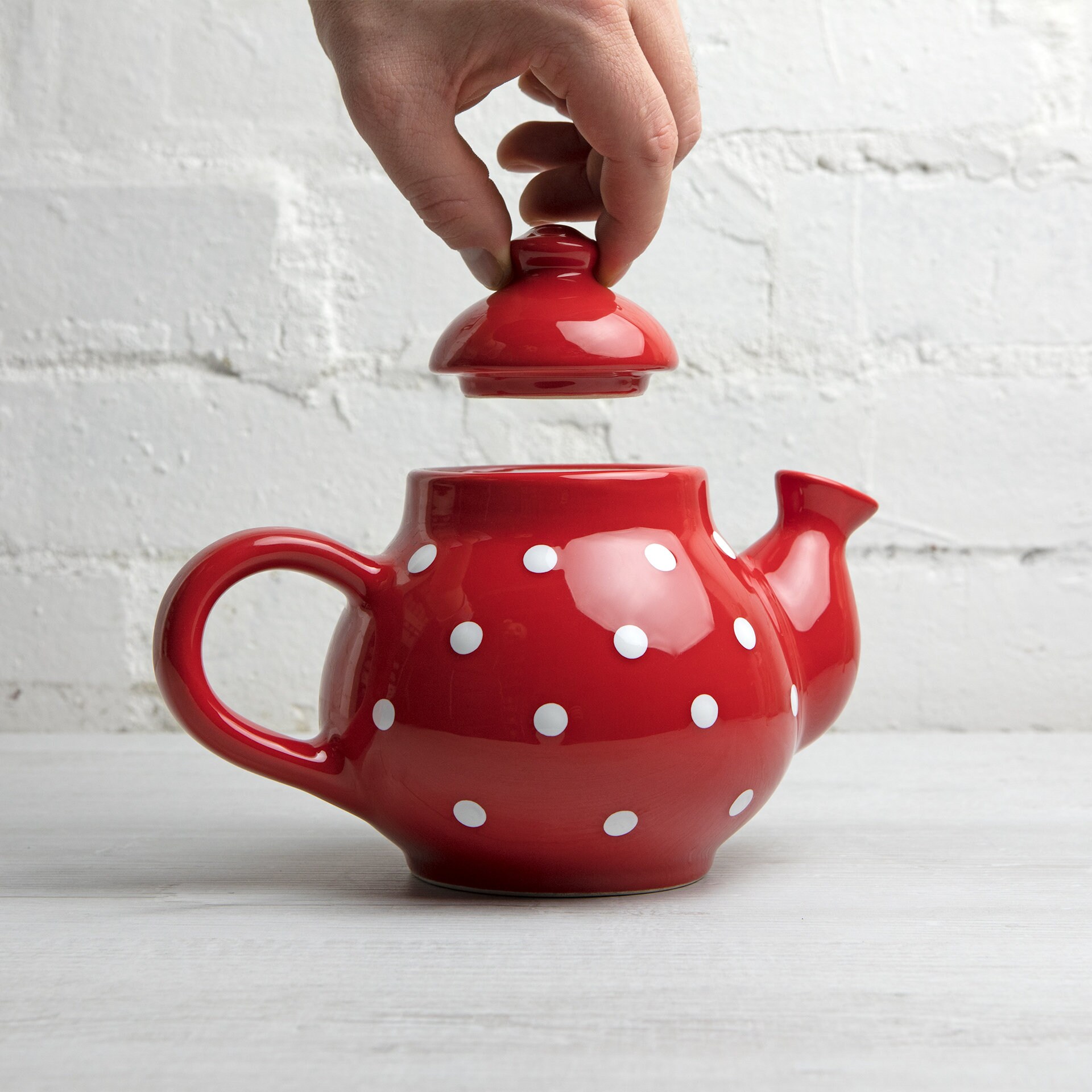 Red Ceramic Teapot Handmade Pottery Tea Pot for 12 CUP with Etsy