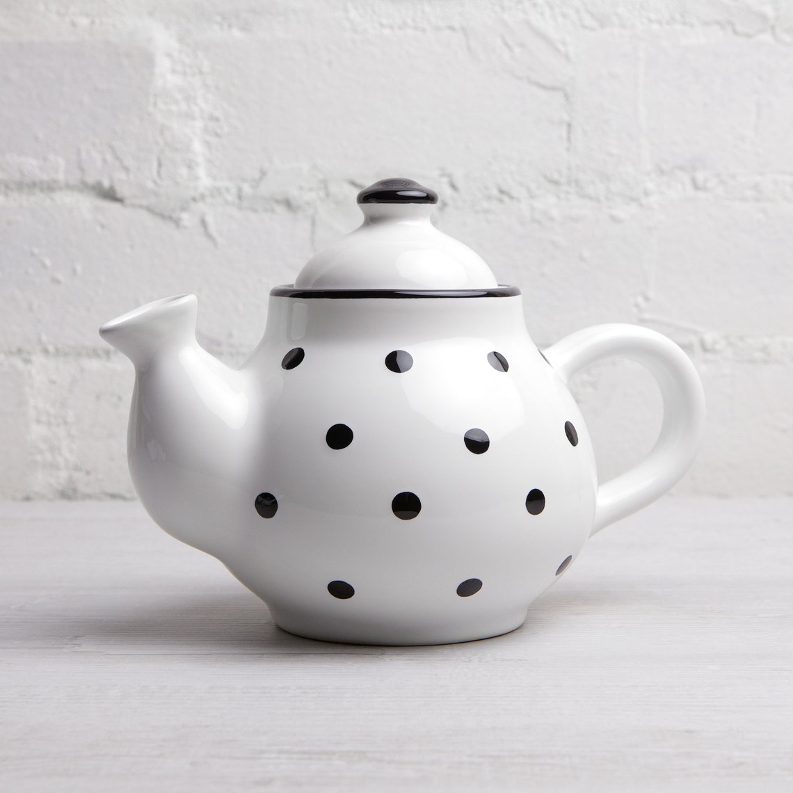 White Ceramic Teapot Handmade Pottery Tea Pot for 12 CUP Etsy