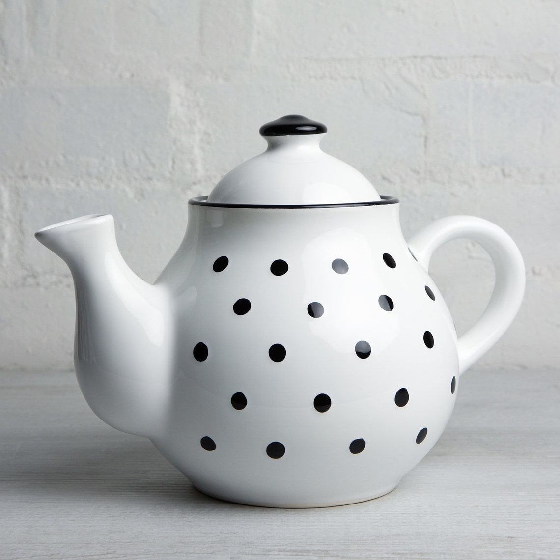 White Ceramic Teapot Handmade Pottery Tea Pot Extra Large Etsy