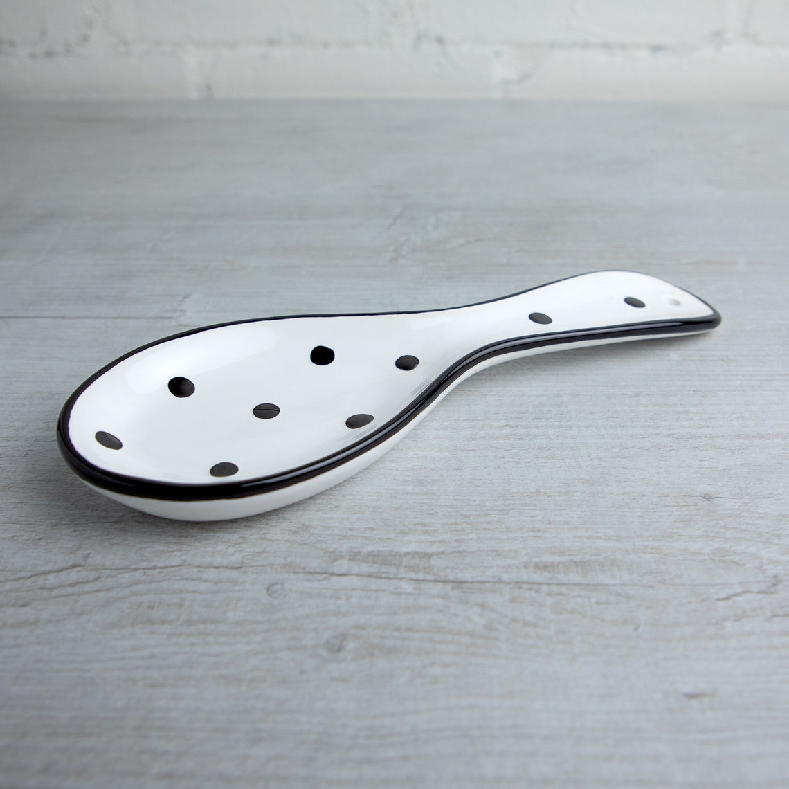 Ceramic Spoon Rest Spoon Holder Kitchen Cooking Utensil Etsy