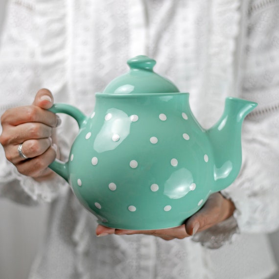 Modern Teapot, Black and White Tea Pot, Ceramic Teapot With Infuser,  Hostess Gift, Japanese Teaware, Nordic Tableware, Eva Inspired Teapot 