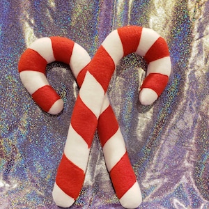 Plush Candy Cane Fursuit Prop