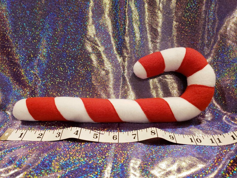 Plush Candy Cane Fursuit Prop Etsy