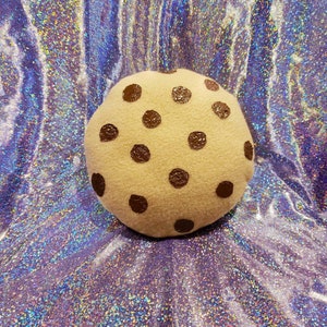 Squeaky Plush Chocolate Chip Cookie Fursuit Prop