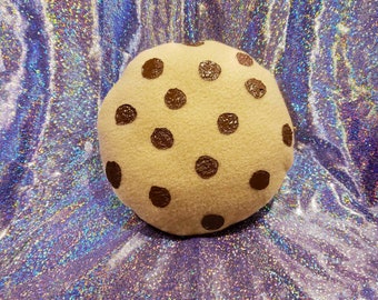 Squeaky Plush Chocolate Chip Cookie Fursuit Prop