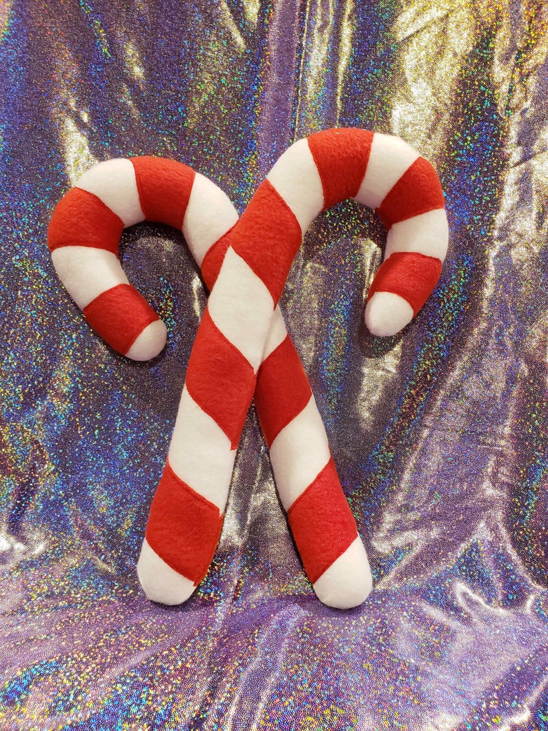 Plush Candy Cane Fursuit Prop Etsy