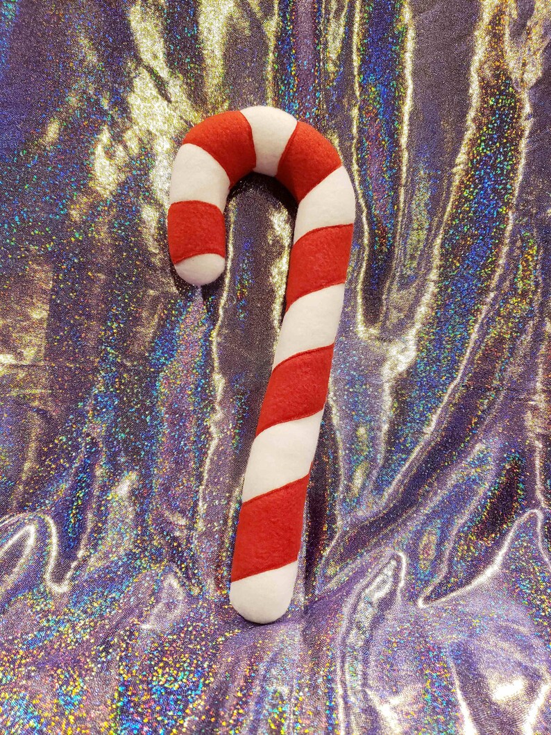 Plush Candy Cane Fursuit Prop Etsy