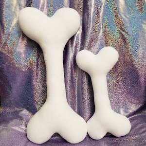Squeaky Plush Bone Fursuit Prop, Two Sizes!