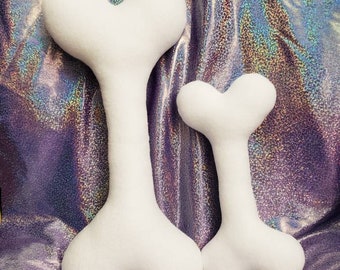 Quietschender Plüschknochen Fursuit Prop, 2 Größen!