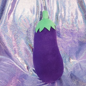Squeaky Plush Eggplant Fursuit Prop