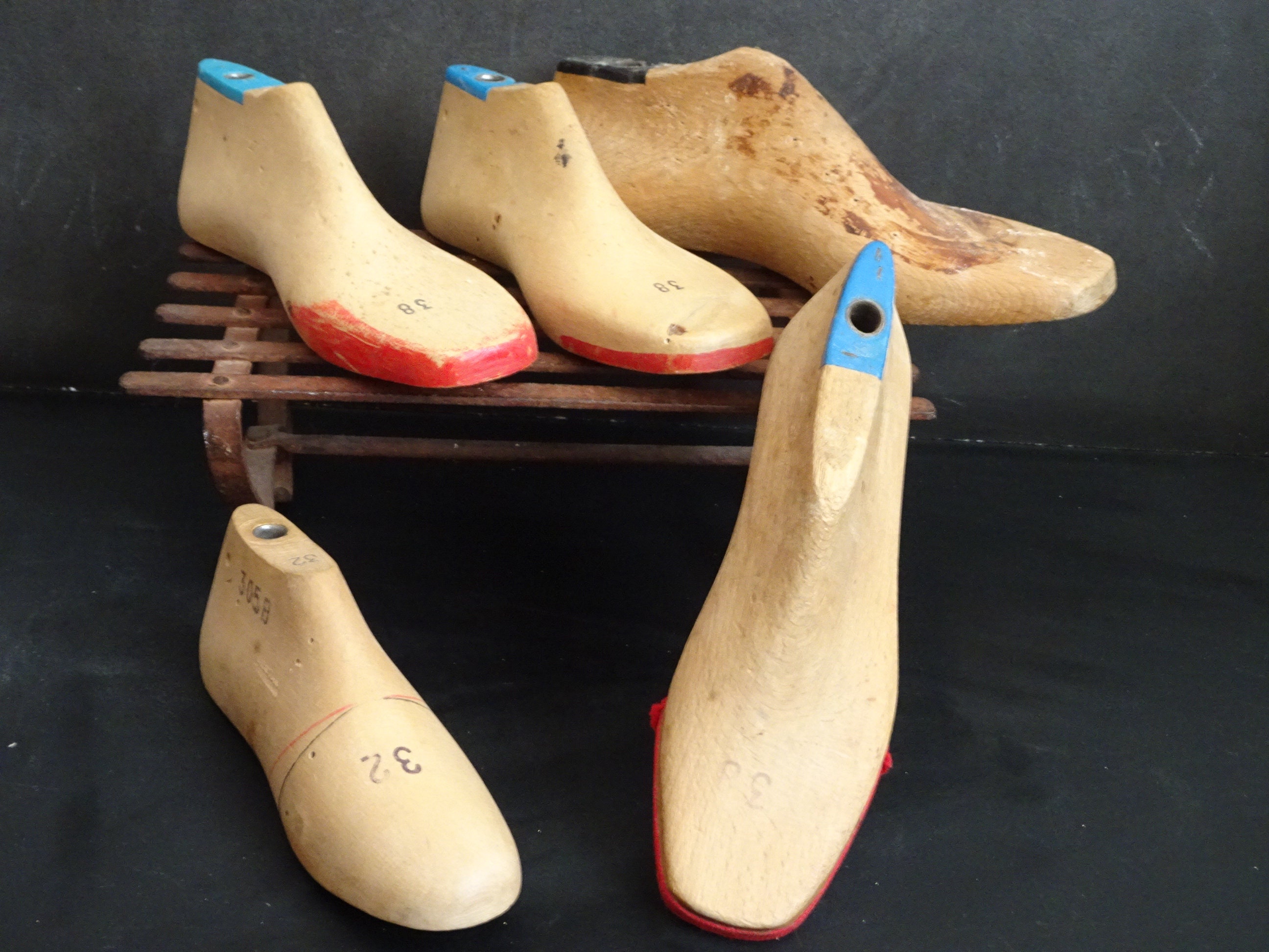 Lot De Chaussures Vintage Noires – Made In France, Femme, Lot N°2