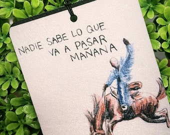 Nadie Sabe lo que va pasar mañana BadBunny Air freshener