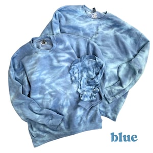 Mommy and Mini Tie Dye Matching Set - Tie Dye Crewneck Sweatshirt - Baby Tie Die Bodysuit - Tie Dye - Mommy and Me Matching Set -Mama & Mini