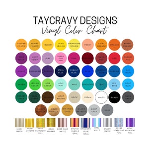 May include: Vinyl color chart with a variety of colors, including golden yellow, signal yellow, light yellow, wild aster, light aster, lilac, bubble gum pink, pink, burgundy, dark red, red, orange red, violet, lavendar, purple, steel blue, cobalt blue, blue, traffic blue, gentian, sky blue, green, yellow green, lime green, light mint, mint, turquoise, teal, ice blue, light blue, forest green, dark green, brown, light brown, beige, cream, white, black, dark grey, copper metallic, gold metallic, imitation gold, silver metallic, light grey, grey, ivory matte, gold chrome, gold starlight foil, gold sparkle, rose gold matte, orchid purple opal, hyacinth blue opal, opal white, silver matte, silver starlight foil, violet starlight foil.