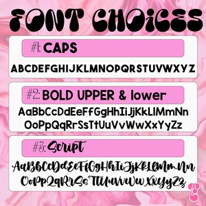 Custom Name Canvas Pouch: Personalized Makeup or Diaper Bag image 7