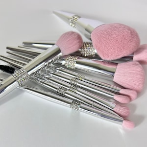 Glitz and Glam Makeup Brush Set - Etsy