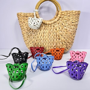 Mini-Geldbörse, Mini-Geldbörsen-Anhänger, luxuriöse Mini-Geldbörse, Münzgeldbörse, Miniatur-Hängetasche, klassisches Design für Mutter, Freundin, Verlobte