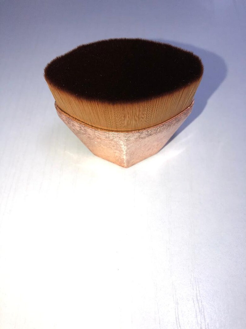 Foundation Makeup Brush Flat Top Kabuki Hexagon Face Blush Etsy