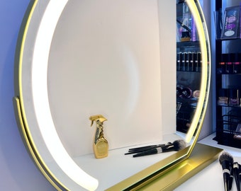 Makeup Vanity Mirror with Lights - Extra Large Lighted Mirror XL for Desk, Bedroom, Dressing Room Tabletop, Light Up Mirror