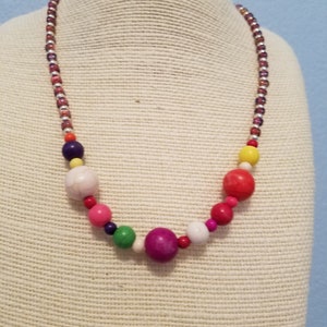 Girl;s Multicolor Magnesite Necklace 2478