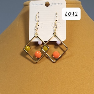 Multicolor Diamond Shape 6042
