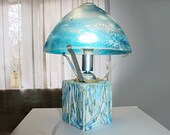 Table Glass lamps Desk Glass Lamps Table Lamp Vintage Bedside Glass Lamp Globe Lamp Glass Modern Table Lamp Handmade Lamp Stained Glass Lamp