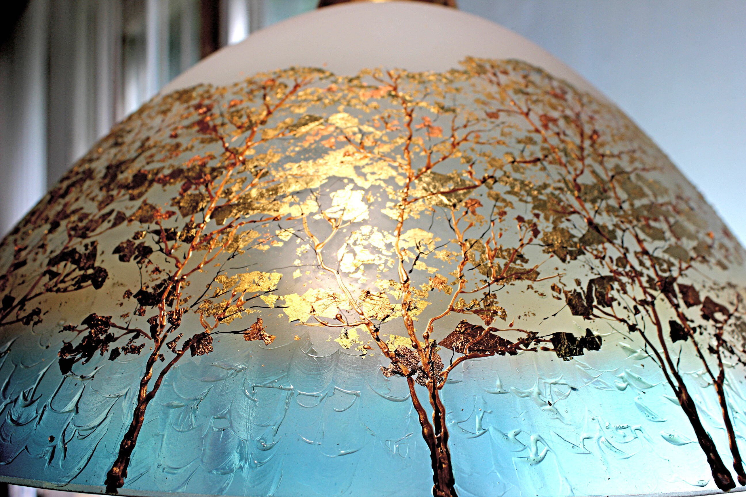 Pendant Light Hanging Light Glass Lamp Shade Island Kitchen Etsy