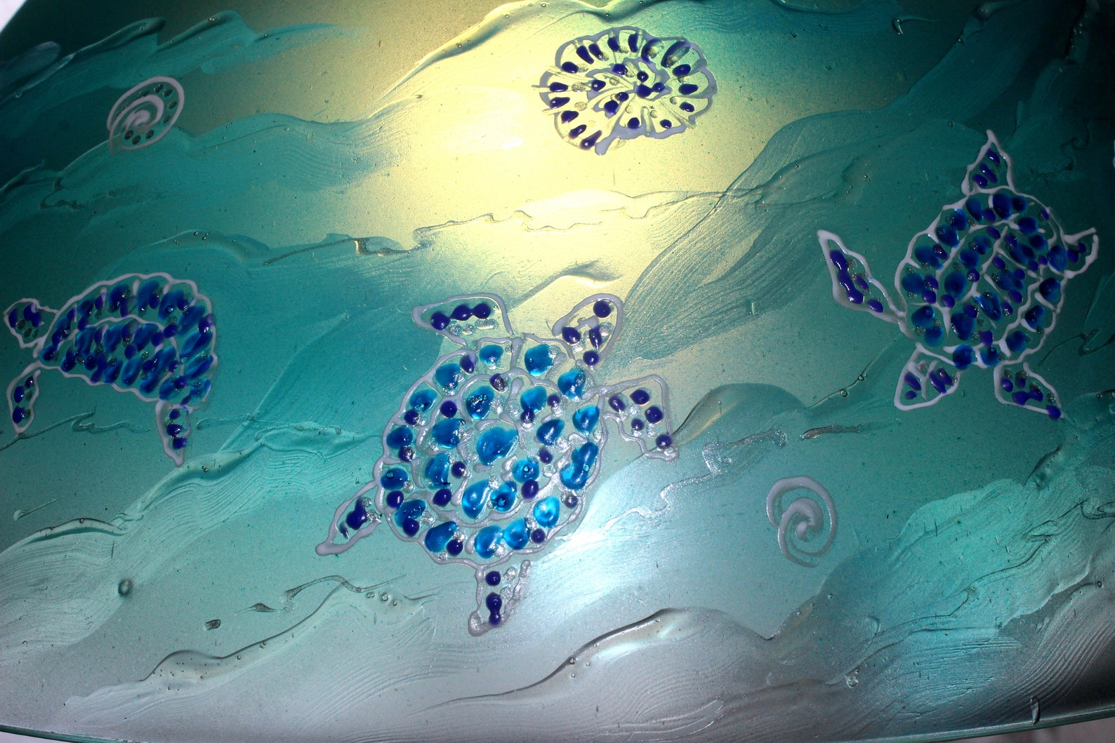 Beach Ceiling Light Glass lamp Shade Kitchen Lighting Pendant Etsy