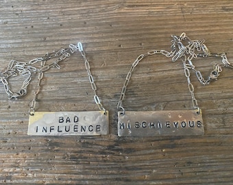 Bad influence or Mischievous necklace