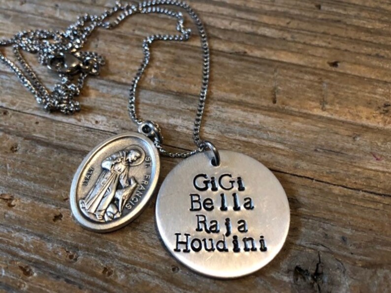 St Francis necklace