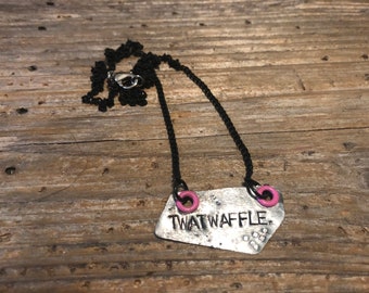 Twattwafel ketting