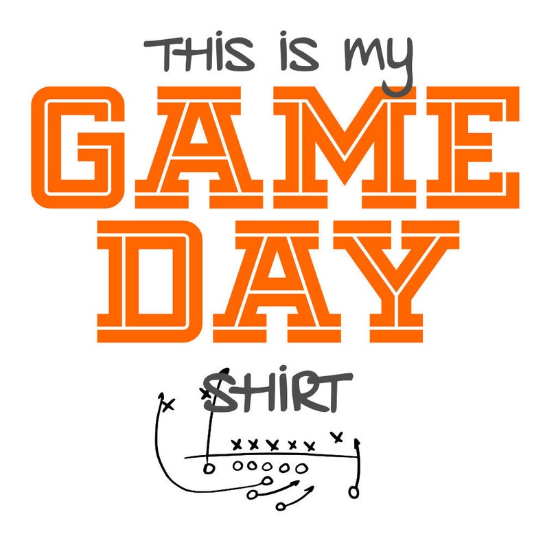 Football svg silhouette cut file png Cut file,Game Day Shirt SVG bluemoosesvg PDF sports svg DXF football