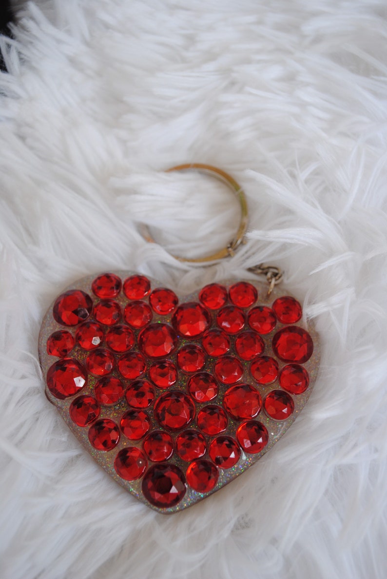 6963 Don\u2019t Get Murdered heart keychain Stay Sexy