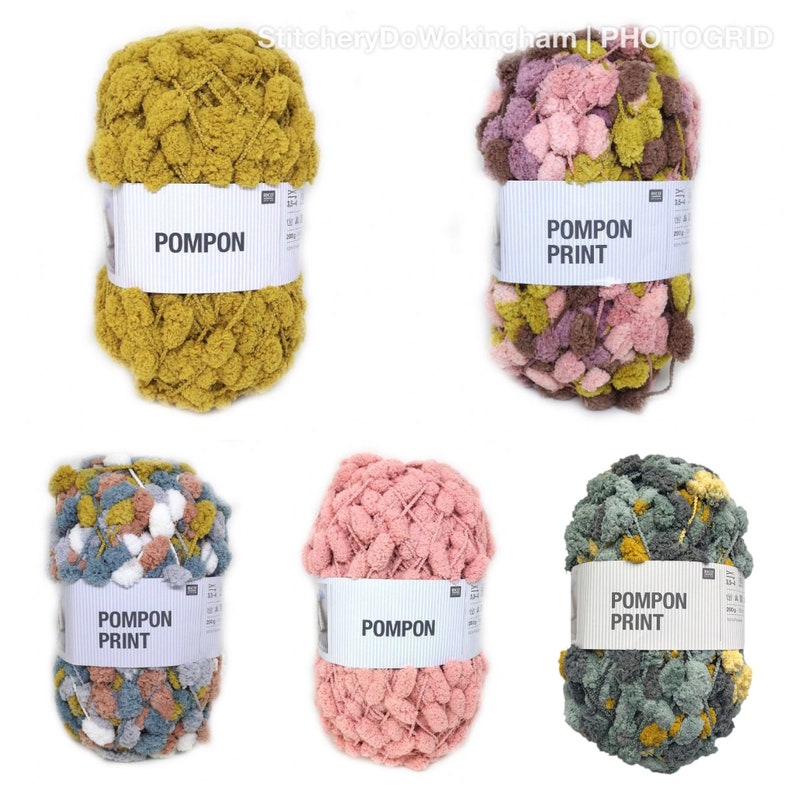 Rico Pom Pom yarn Etsy