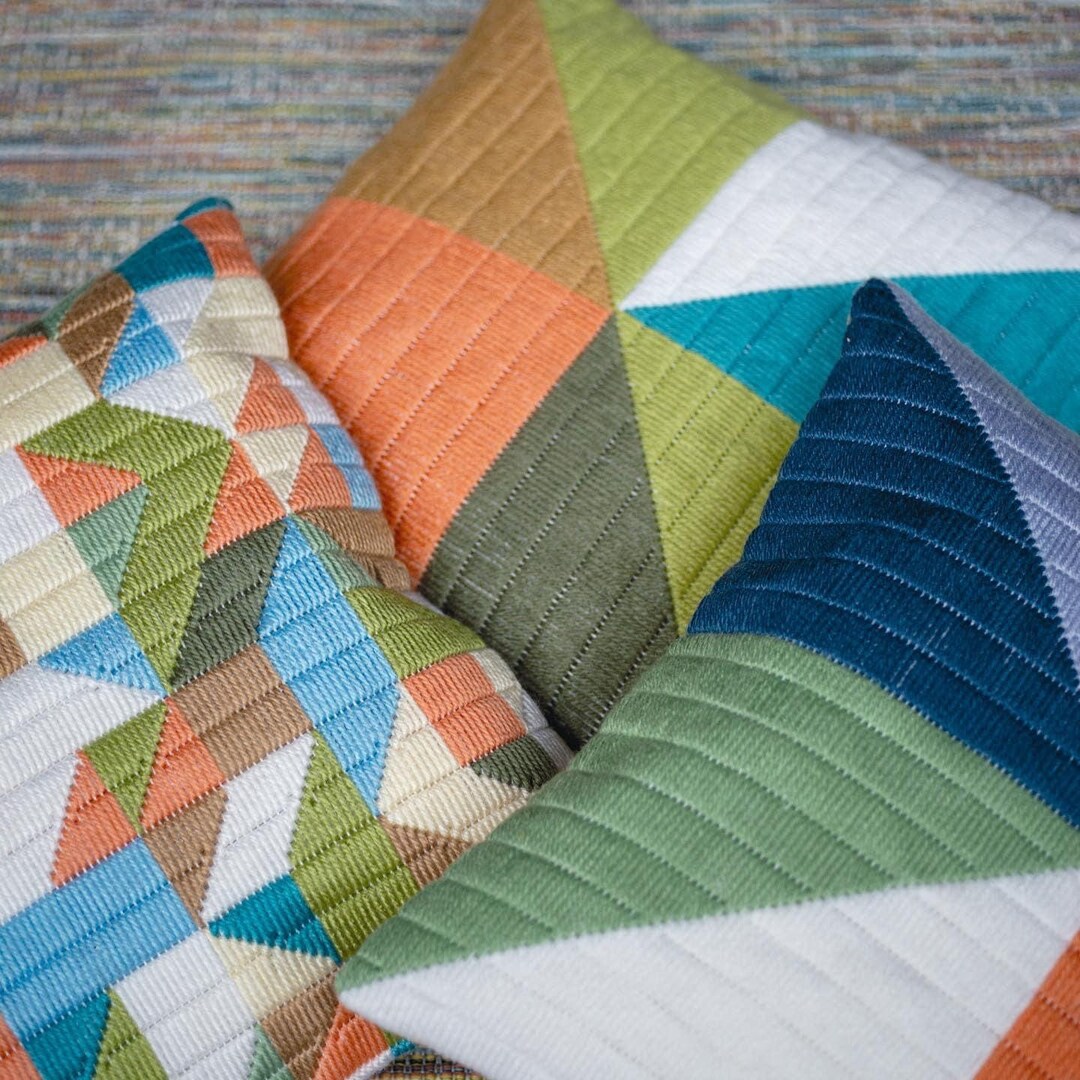 Long Stitch Cushion Kits Etsy UK