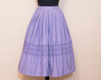 1950's lavender Bobbie Brooks skirt